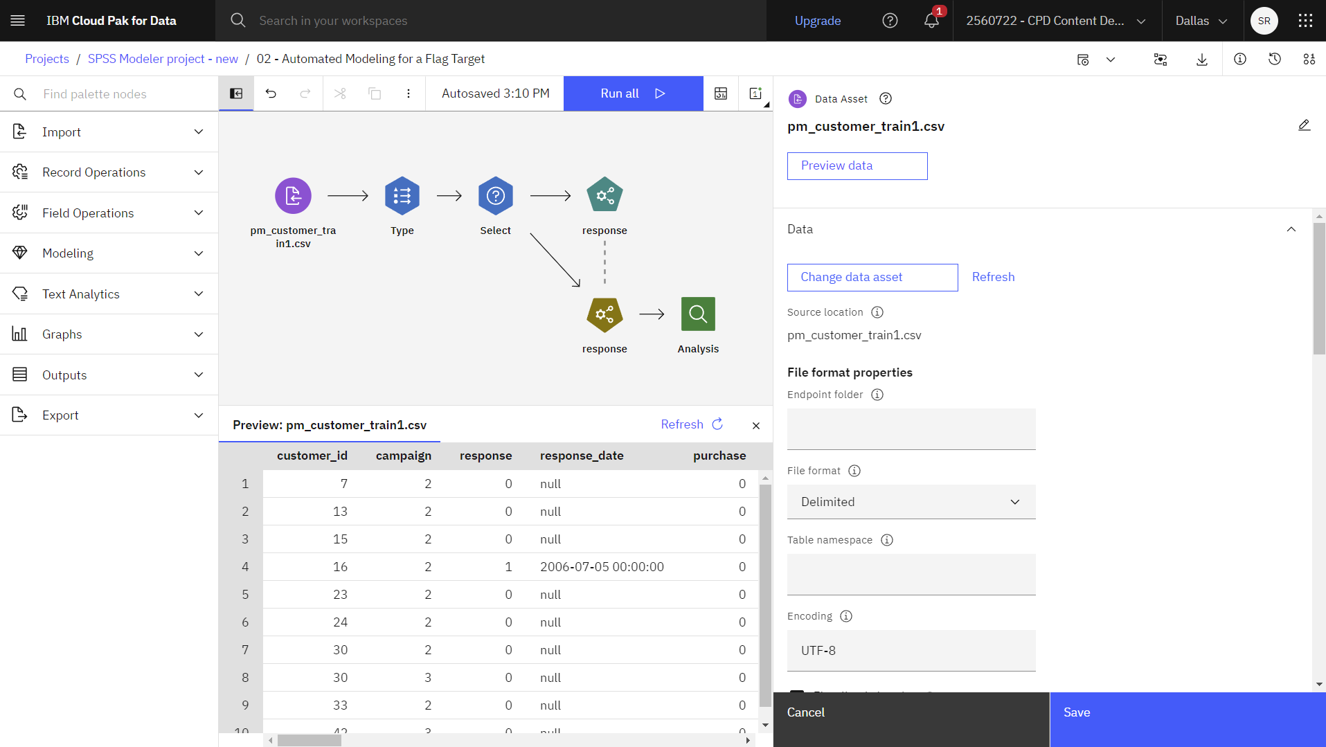 Data asset node