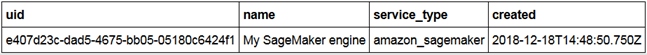 SageMaker ML binding